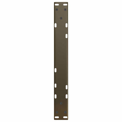 Natural Steel V-Shape Coffee Table Legs, Adjustable 60x(42-43.3) cm