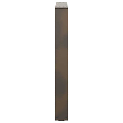 Natural Steel V-Shape Dining Table Legs, Adjustable 70cm, 2pcs