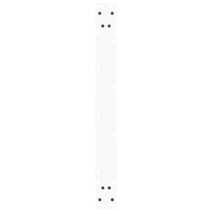White V-Shape Steel Dining Table Legs, Adjustable 80 x (72-73.3) cm