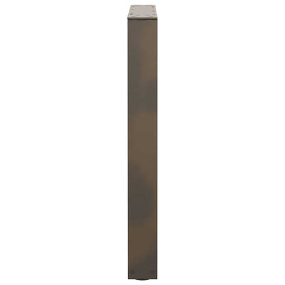 Durable V-Shaped Steel Dining Table Legs, Natural, 70x72-73.3cm, 3pcs