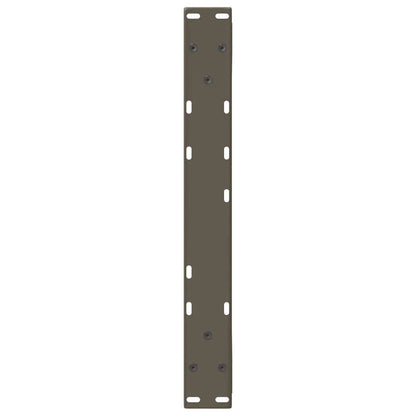 Natural Steel Coffee Table Legs, 2 Pcs, Adjustable 50x(42-43.3) cm