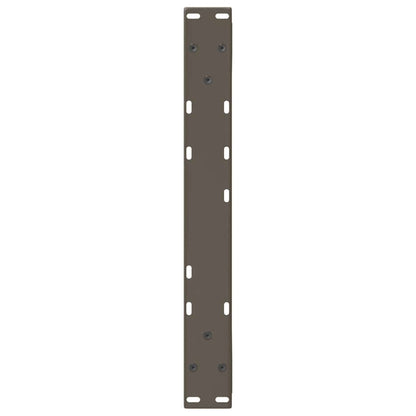 Natural Steel Coffee Table Legs, 2 Pcs, Adjustable (42-43.3cm)