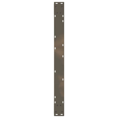 Natural Steel Dining Table Legs 2pcs Adjustable Height 90x72-73.3 cm