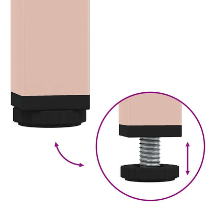 TV Cabinet Pink 202x39x43.5 cm Cold-rolled Steel