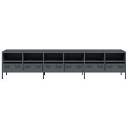 TV Cabinet Anthracite 202x39x43.5 cm Cold-rolled Steel