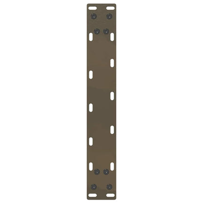 Natural Steel U-Shaped Coffee Table Legs, 2 Pcs, Adjustable 40x30 cm