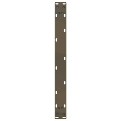 Natural Steel U-Shaped Coffee Table Legs, 2 pcs - 70x(30-31) cm