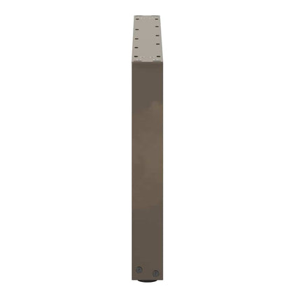 Natural Steel U-Shaped Coffee Table Legs, 2 pcs, 70x42-43 cm