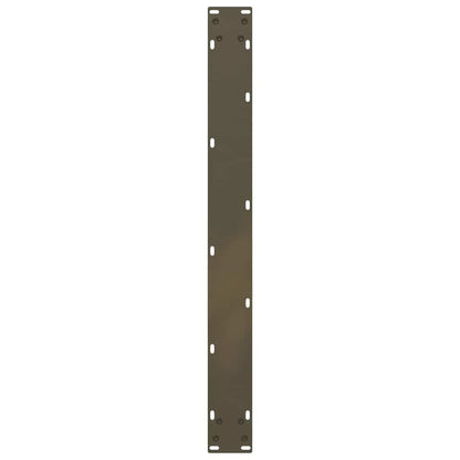 Natural Steel U-Shaped Dining Table Legs 3-Pack, 90x(72-73)cm