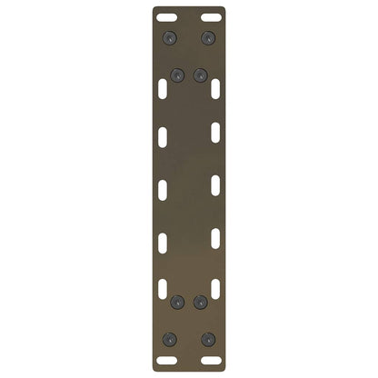 Natural Steel Coffee Table Legs, 2 Pcs, 30x30-31 cm, Durable Steel