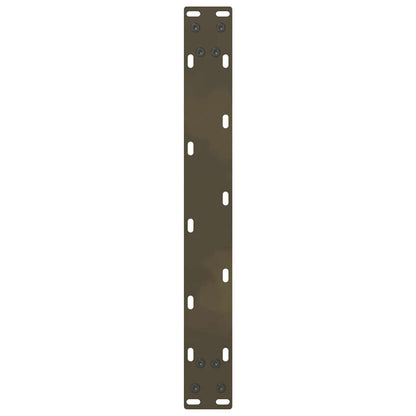 Natural Steel Coffee Table Legs, 2pcs, Adjustable 50x(30-31) cm