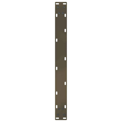 Natural Steel Coffee Table Legs, 2 pcs, 60x(30-31) cm