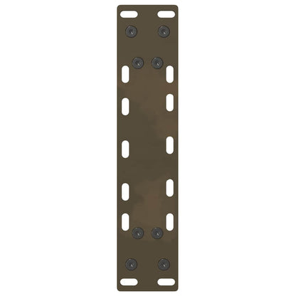 Natural Steel Coffee Table Legs, 2pcs (38x42-43cm) Durable Steel