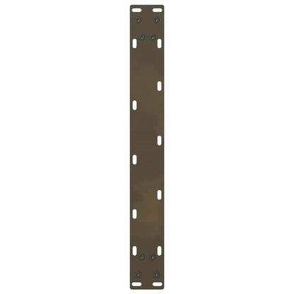 Natural Steel Coffee Table Legs, 2 Pcs, Adjustable 50x42-43 cm