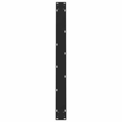 Black Steel Dining Table Legs 2 pcs, Adjustable 90x(72-73)cm