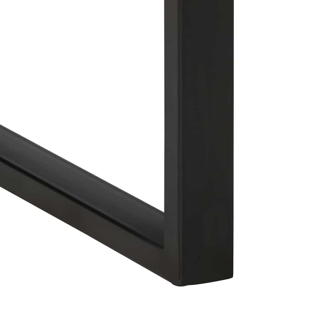 Elegant Console Table 100x35x75 cm in Solid Rough Mango Wood