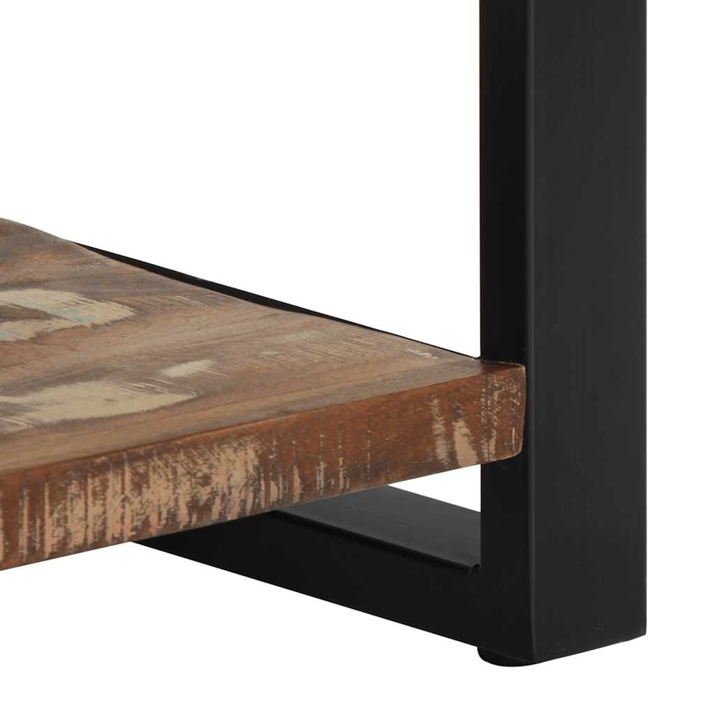 Reclaimed Solid Wood Multicolour Console Table 100x35x75 cm