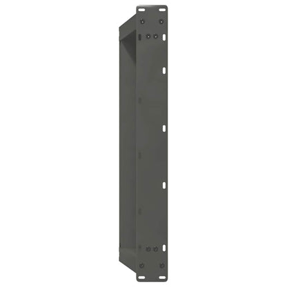 Anthracite U-Shaped Steel Coffee Table Legs 2pcs, 70x30-31 cm