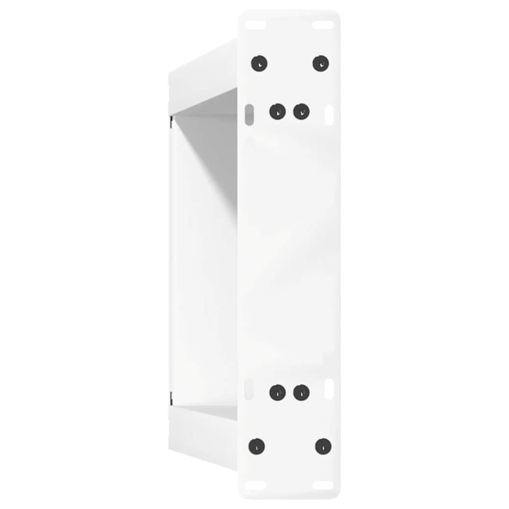 White U-Shaped Steel Coffee Table Legs, 2 Pcs, 28x(42-43) cm