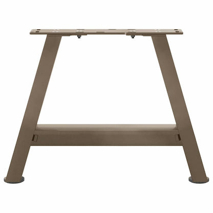 Steel A-Shaped Coffee Table Legs, 2 Pcs, 30x(30-31) cm