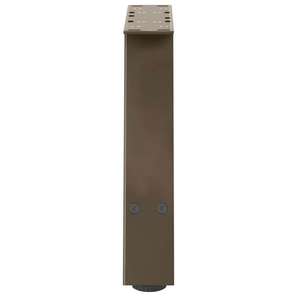 Steel A-Shaped Coffee Table Legs, 2 Pcs, 30x(30-31) cm