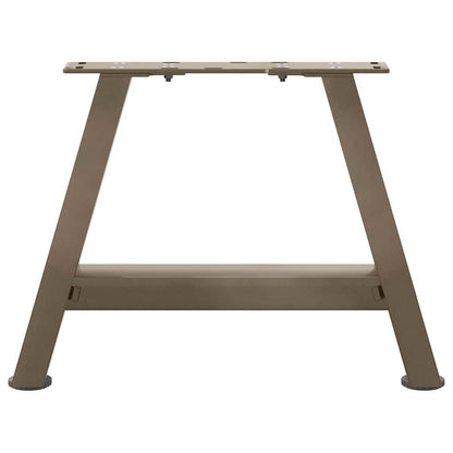 A-Shape Steel Coffee Table Legs Set, 2 pcs, 40x(30-31) cm