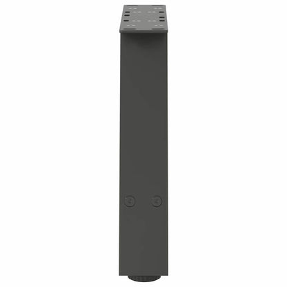 Anthracite Steel A-Shaped Coffee Table Legs 2pcs, Adjustable 50x30-31 cm