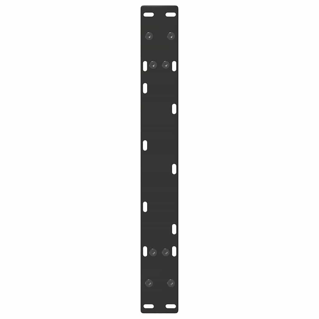 Black Steel A-Shaped Coffee Table Legs, 2 Pcs, Adjustable 70cm