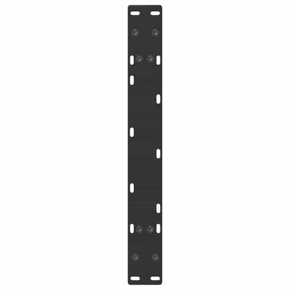 Black Steel A-Shaped Coffee Table Legs, 2 Pcs, Adjustable 70cm