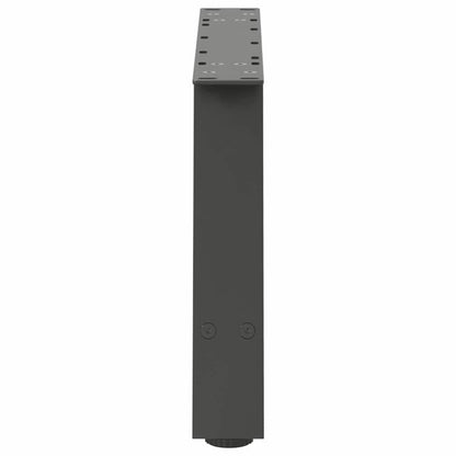 Anthracite Steel A-Shaped Coffee Table Legs, 2 pcs, 70x30-31 cm