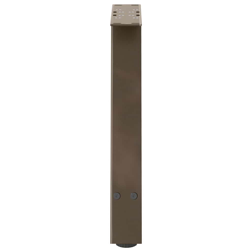 Steel A-Shaped Coffee Table Legs 2Pcs, Adjustable 38x(42-43) cm