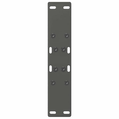 Anthracite Steel A-Frame Coffee Table Legs 50x(42-43) cm, 2 pcs
