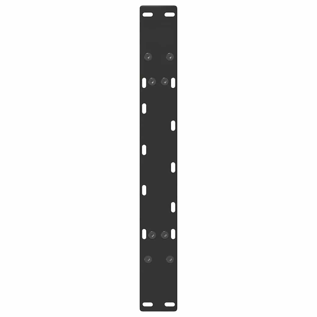 Black Steel A-Shaped Coffee Table Legs Set, 60x(42-43) cm, 2 Pcs