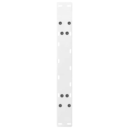 White Steel A-Shaped Coffee Table Legs 2 pcs 70x42-43 cm