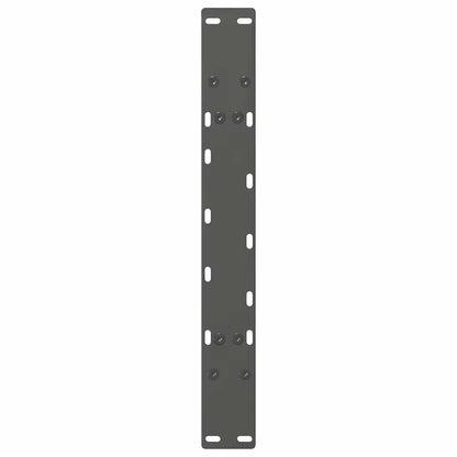 Anthracite Steel A-Shaped Coffee Table Legs, 2 pcs, Adjustable