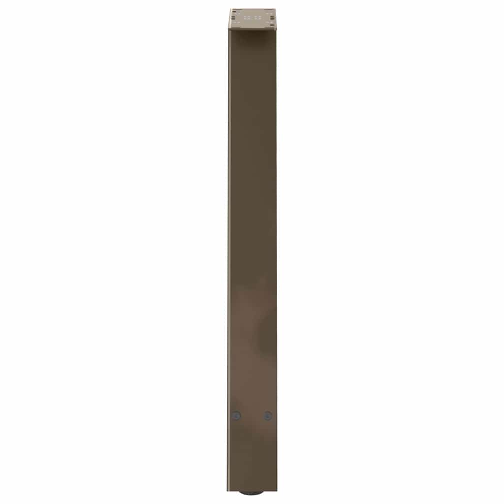 Steel A-Shaped Dining Table Legs Set 2pcs, Adjustable 50x72-73cm