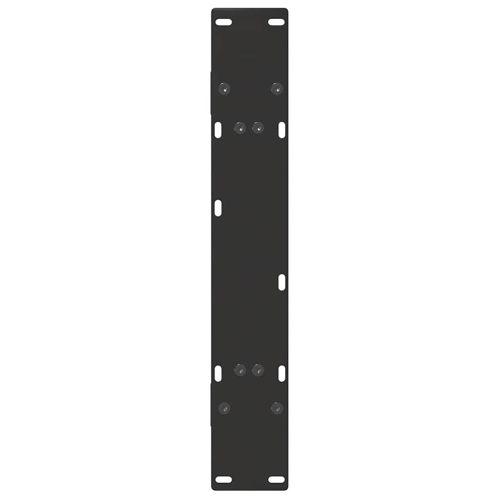 Black Steel A-Shaped Dining Table Legs 70x72-73cm, Set of 2