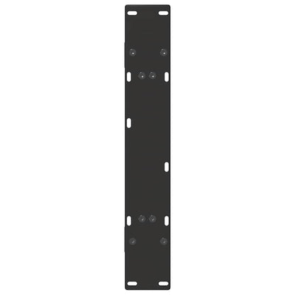 Black Steel A-Shaped Dining Table Legs 70x72-73cm, Set of 2