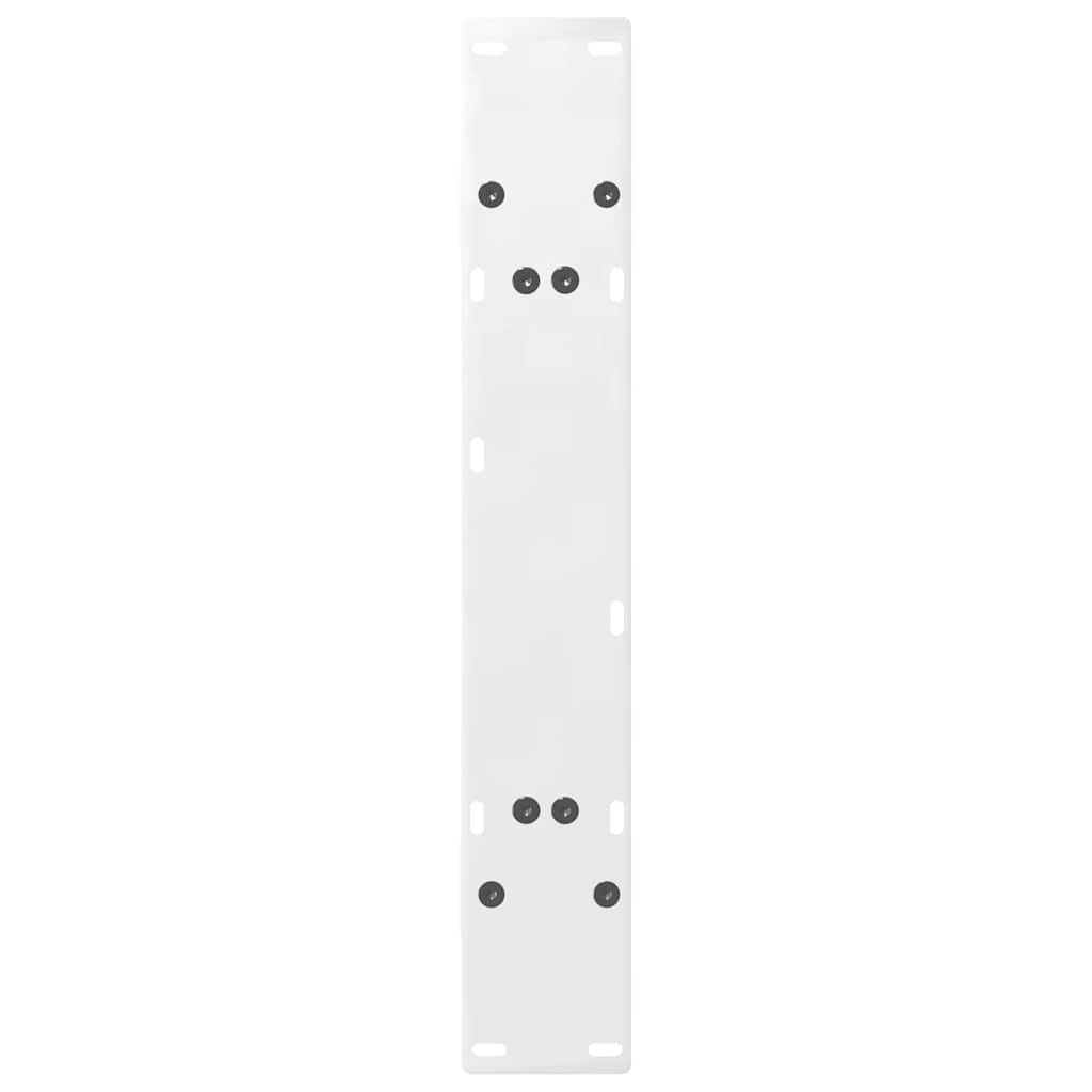 White A-Shaped Steel Dining Table Legs 2 pcs, 80x(72-73) cm