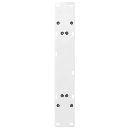 White A-Shaped Steel Dining Table Legs 2 pcs, 80x(72-73) cm