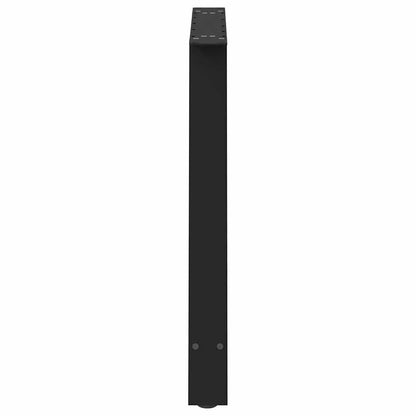 A-Shaped Steel Dining Table Legs, 2 Pcs, Adjustable Black 90cm