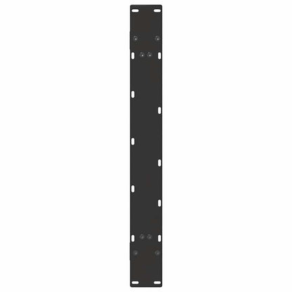 A-Shaped Steel Dining Table Legs, 2 Pcs, Adjustable Black 90cm
