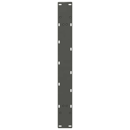 Anthracite Steel A-Shaped Dining Table Legs 2pcs 90x72-73cm