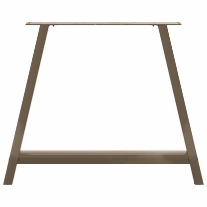 A-Shaped Steel Dining Table Legs Set, 90x(72-73) cm, 2 pcs