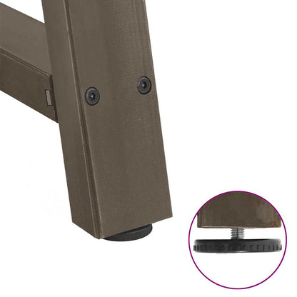 A-Shaped Steel Dining Table Legs Set, 90x(72-73) cm, 2 pcs