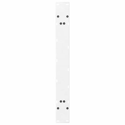 White Steel A-Shaped Dining Table Legs 2pcs, Adjustable Height