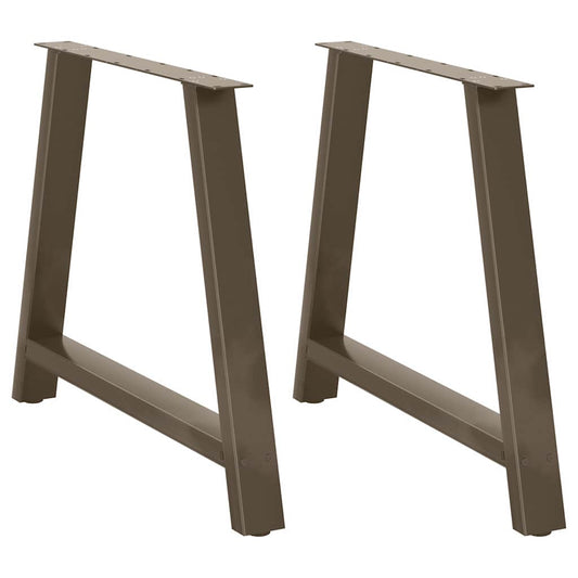Steel A-Shaped Dining Table Legs 2 pcs, Adjustable 72-73 cm