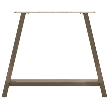 Steel A-Shaped Dining Table Legs 2 pcs, Adjustable 72-73 cm