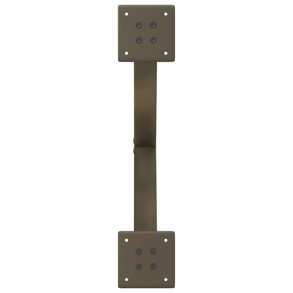Natural Steel X-Shaped Coffee Table Legs, Set of 2, Adjustable 60 cm