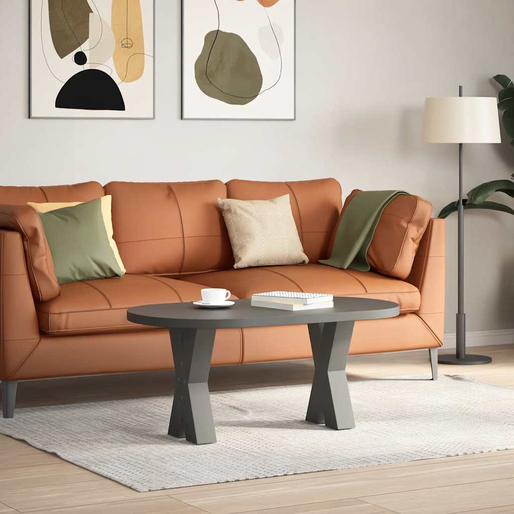 Anthracite Steel X-Shaped Coffee Table Legs 2pcs, Adjustable 28cm